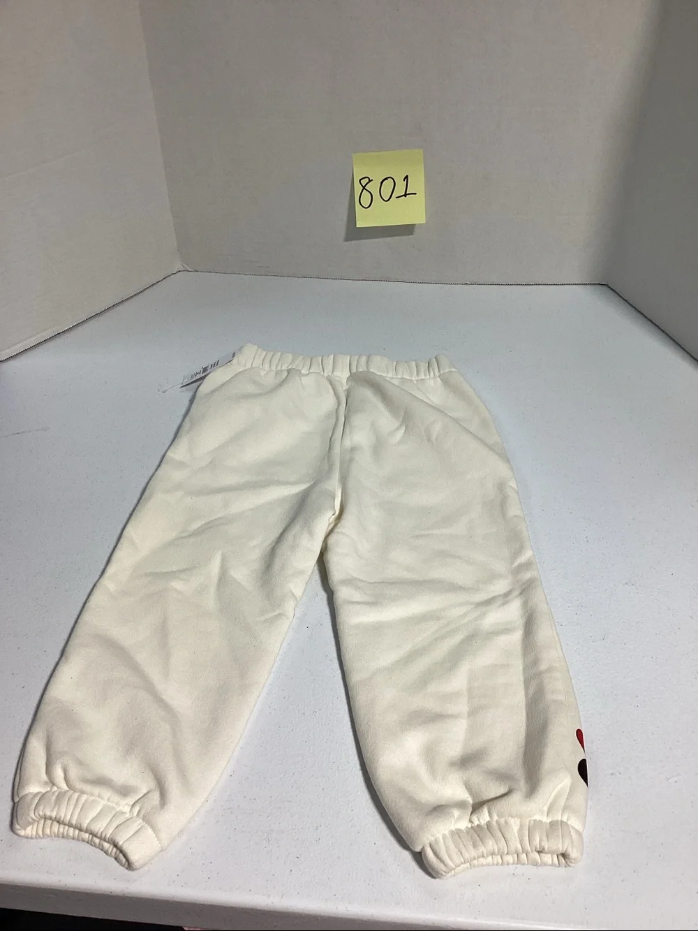 GAP Cream Mickey Fleece Joggers